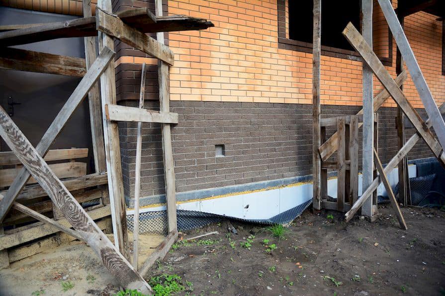Chybná instalace hydroizolační folie